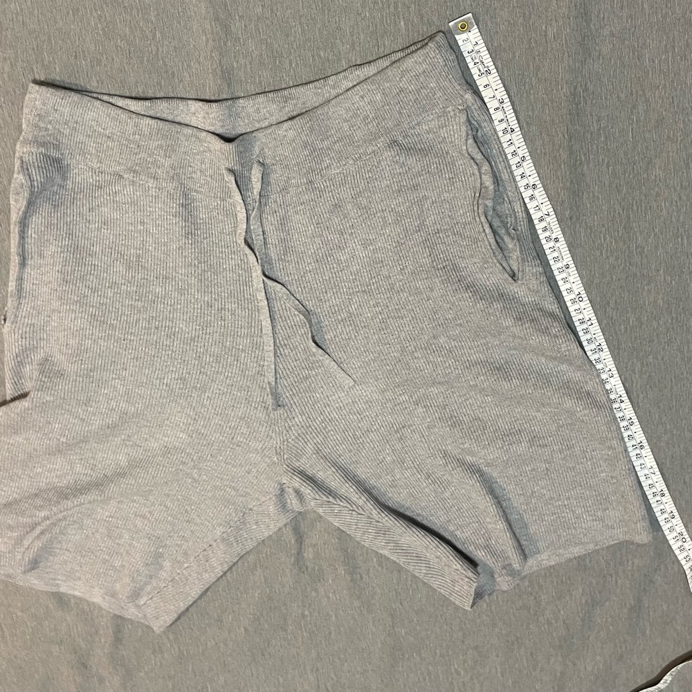 Saks Fifth Avenue Men’s S/P Rib Knit Cotton Shorts Drawstring Italy - Picture 8 of 11